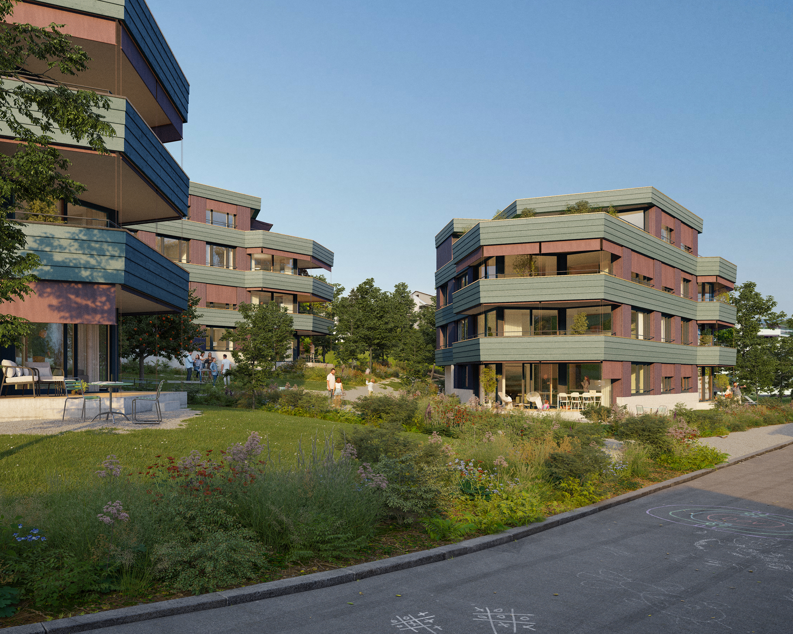 Aktuelles Projekt Neuwiesen, Meilen: ZEV